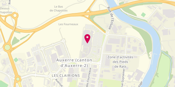 Plan de Histoire d'Or, Centre Commercial Fontaines des Clairions
Av. Haussmann, 89000 Auxerre