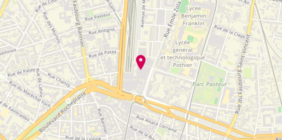 Plan de CLEOR, Centre Commercial Carrefour
2 Rue Nicolas Copernic
Place d'Arc, 45000 Orléans, France