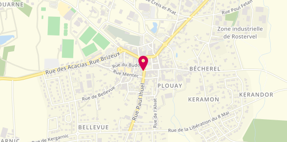 Plan de L'Anneau d'Or, 10 Place Eglise, 56240 Plouay