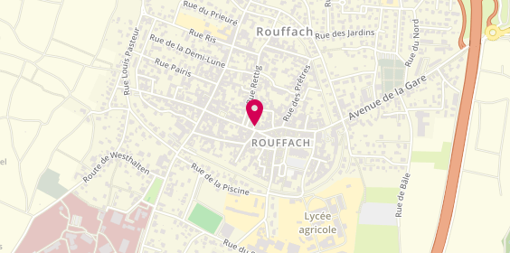 Plan de Bijouterie Bihl, 5 Rue Mar Joffre, 68250 Rouffach