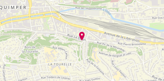 Plan de Bijoux Toulhoat, 59 Rue le Déan, 29000 Quimper