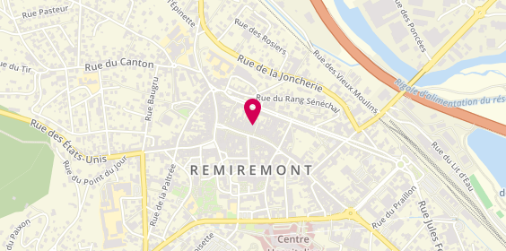 Plan de Bijouterie Grandemange, 37 Rue Charles de Gaulle, 88200 Remiremont