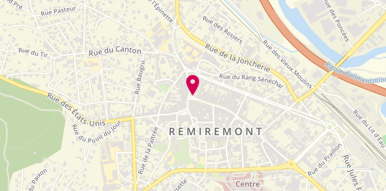 Plan de L'Artisanerie, 3 Rue Charles de Gaulle, 88200 Remiremont