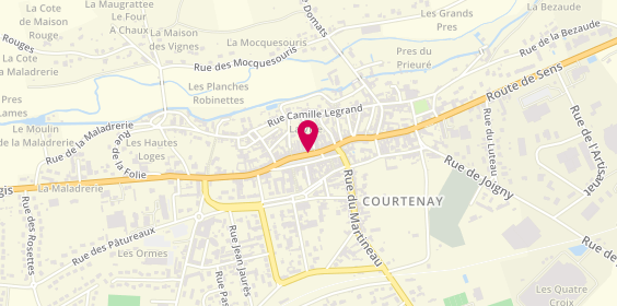 Plan de Bijouterie Dumec, 16 place Armand Chesneau, 45320 Courtenay