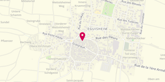 Plan de FIBULE Joaillerie, 12 Rue du Rempart N, 68420 Eguisheim
