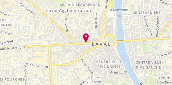 Plan de 46, 46 Rue du Général de Gaulle, 53000 Laval