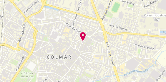 Plan de Bijouterie Les Cités d'Or Colmar, 3 Rue Ruest, 68000 Colmar