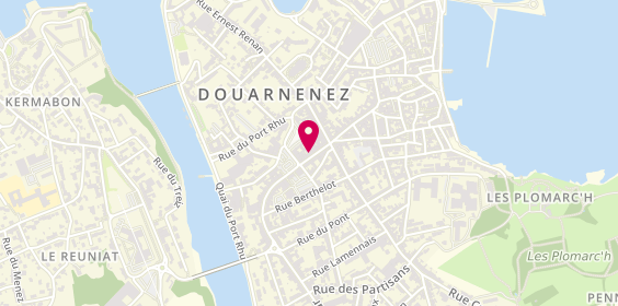 Plan de GREGOIRE Patrick, 12 Rue Duguay Trouin, 29100 Douarnenez