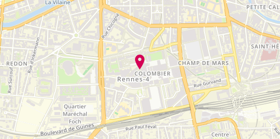 Plan de Marc Orian, Centre Commercial Colombia, Centre Commercial
40 place du Colombier, 35000 Rennes