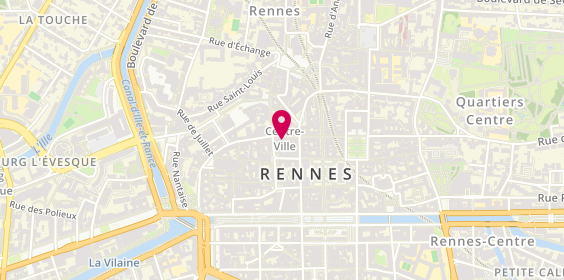 Plan de APM Monaco Rennes, 5 Rue de Toulouse, 35000 Rennes