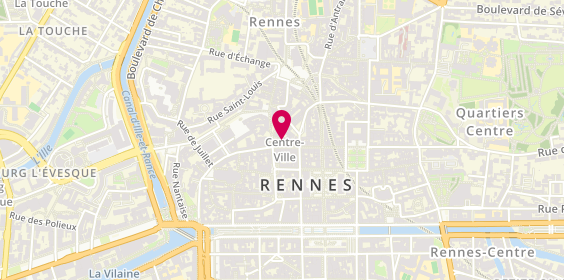 Plan de Laure & Albane, 8 Rue de Toulouse, 35000 Rennes