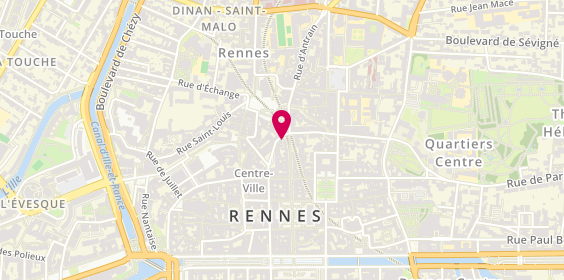 Plan de Montres & Techniques, 20 Rue Champ Jacquet, 35000 Rennes