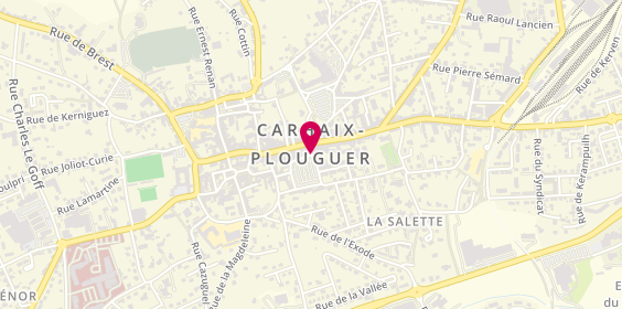 Plan de Julien d'Orcel, 34 Rue Aristide Briand, 29270 Carhaix-Plouguer