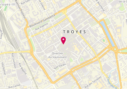 Plan de Les Nouveaux Bijoutiers, 116 Rue Emile Zola, 10000 Troyes