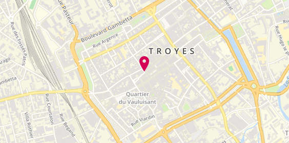 Plan de Jéhanne, 41 Rue des Quinze Vingts, 10000 Troyes