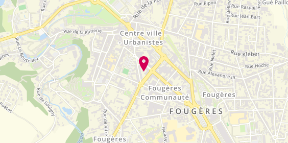 Plan de Murmures d'Or, 6 Boulevard Jean Jaurès, 35300 Fougères