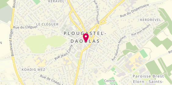 Plan de Bijouterie le Beguec, 9 Rue de la Mairie, 29470 Plougastel-Daoulas