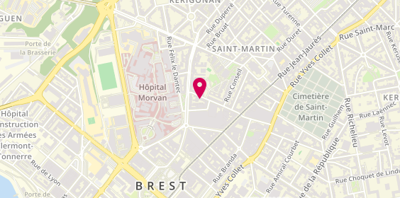 Plan de Roul Catherine, 28 Rue Coat Ar Guéven, 29200 Brest