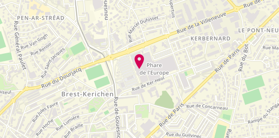 Plan de Histoire d'Or, Centre Commercial le Phare de l'Europe
29 Rue de Gouesnou, 29200 Brest