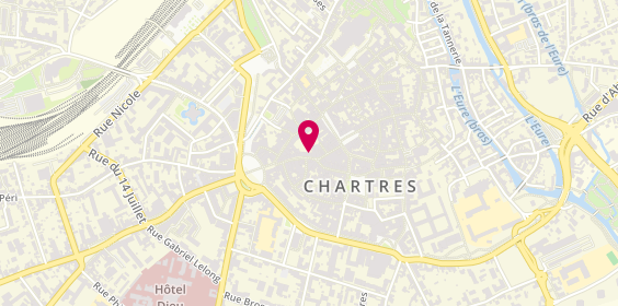 Plan de Bijouterie Thierry - Chartres, 6 Rue du Bois Merrain, 28000 Chartres
