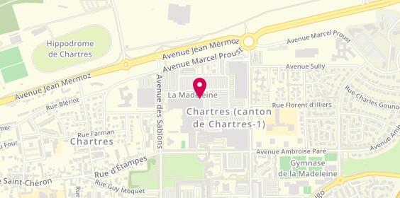 Plan de Histoire d'Or, Centre Commercial la Madeleine avenue des Sablons, 28000 Chartres