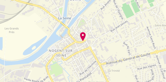 Plan de Atelier Arts et Maison, 8 Rue de l'Hôtel Dieu, 10400 Nogent-sur-Seine