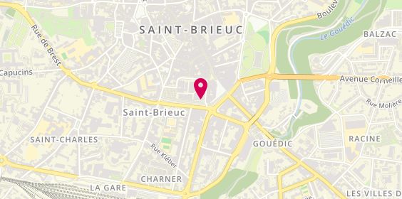 Plan de Bijou Brigitte, 1 Rue Sainte-Barbe, 22000 Saint-Brieuc