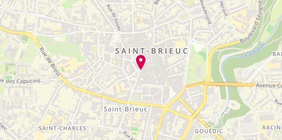 Plan de Bijouterie Deneuville, 1 Rue du Chapitre, 22000 Saint-Brieuc