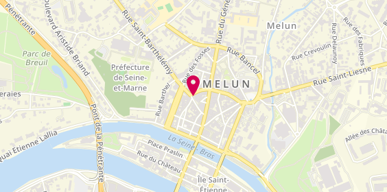 Plan de The House Gold et Silver Melun, 8 Rue du Miroir, 77000 Melun