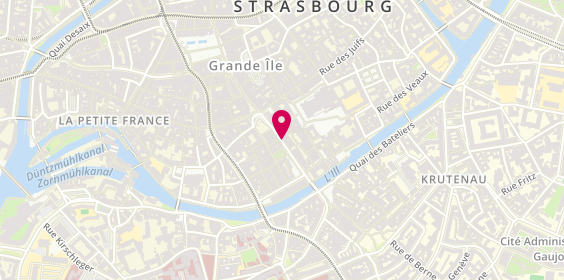 Plan de APM Monaco Strasbourg, 20 Rue du Vieux-Marché-Aux-Poissons, 67000 Strasbourg