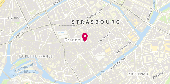 Plan de Soc Exploit Bijouterie Fruhauf, 4 Rue Chaudron, 67000 Strasbourg