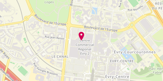 Plan de Pandora, Centre Commercial Evry 2 - 2 Boulevard de l'Europe Evry, Essonne 9, 91000 Évry-Courcouronnes