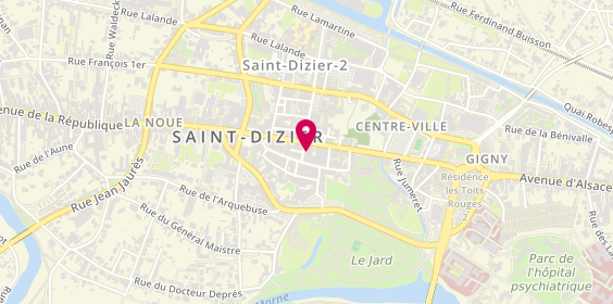 Plan de Eliot, 6 Rue Emile Giros, 52100 Saint-Dizier