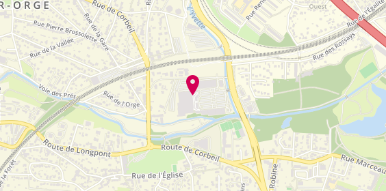 Plan de X'Or, Centre Commercial Carrefour chemin des Tourelles, 91360 Épinay-sur-Orge