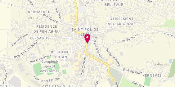 Plan de Sethis, 11 Rue du Général Leclerc, 29250 Saint-Pol-de-Léon