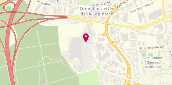Plan de Edora, Rue de la Sapinière (Centre Commercial Auchan, 54520 Laxou
