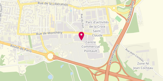 Plan de Watch Me, Rue de Monthéty C. Commercial Carrefour
N4, 77340 Pontault-Combault