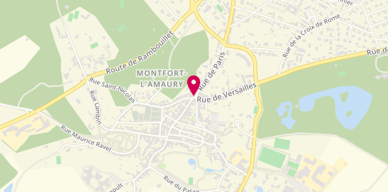Plan de L'Atelier Bijoux, 45 Rue Paris, 78490 Montfort-l'Amaury