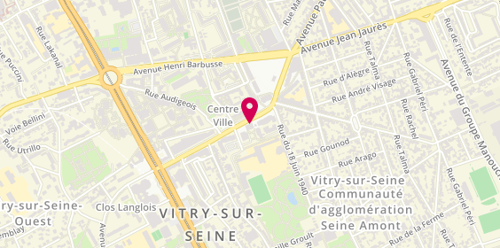 Plan de C.r.i.bijoux, 5 avenue de l'Abbé Roger Derry, 94400 Vitry-sur-Seine
