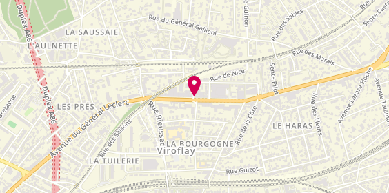 Plan de Les Roches d'Or, 96 avenue du Général-Leclerc, 78220 Viroflay
