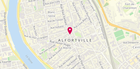 Plan de Sevan Bijoux, 169 Rue Paul Vaillant Couturier, 94140 Alfortville