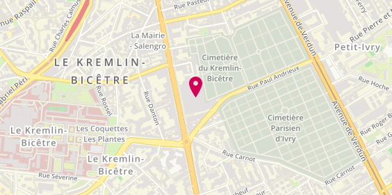 Plan de Histoire d'Or, Centre Commercial Okabé avenue de Fontainebleau, 94270 Le Kremlin-Bicêtre