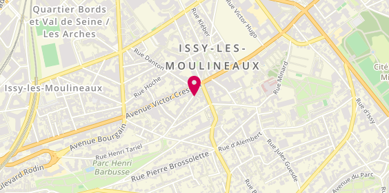 Plan de Mon Bijoutier d'ICI, 7 Rue André Chénier, 92130 Issy-les-Moulineaux