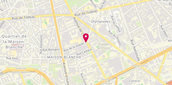 Plan de La Reine Bijouterie, 73 avenue de Choisy, 75013 Paris