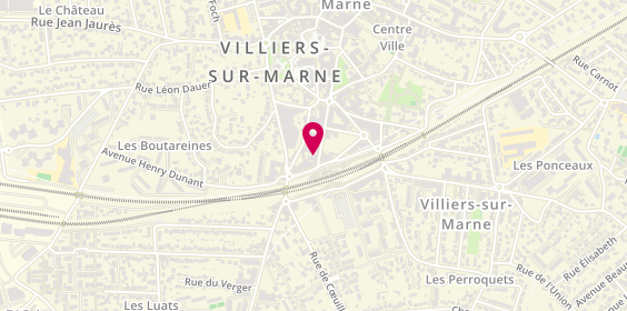 Plan de Bijouterie Gérard Joaillier, 3 Rue Louis Lenoir, 94350 Villiers-sur-Marne