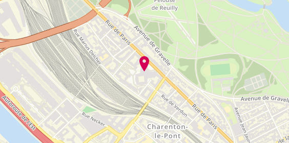 Plan de Lmb Collection, 3 place des Marseillais, 94220 Charenton-le-Pont