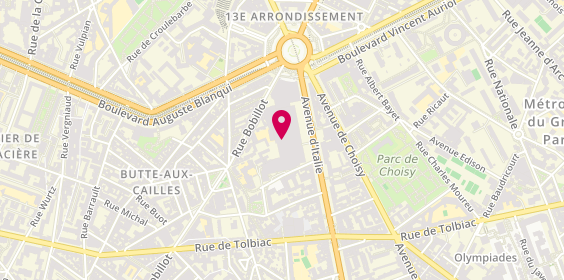 Plan de Claire - Claire'S, 30 avenue d'Italie 1098, 75013 Paris