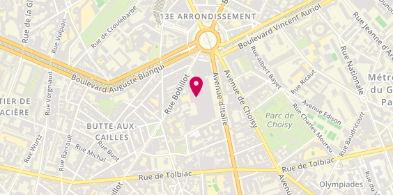 Plan de Histoire d'Or, Centre Commercial Italie 2
30 avenue d'Italie, 75013 Paris