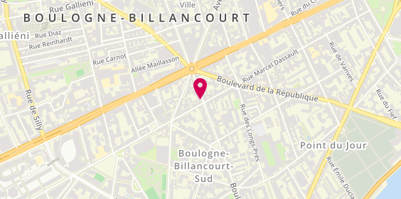 Plan de Or & Pierre, 208 Boulevard Jean Jaurès, 92100 Boulogne-Billancourt