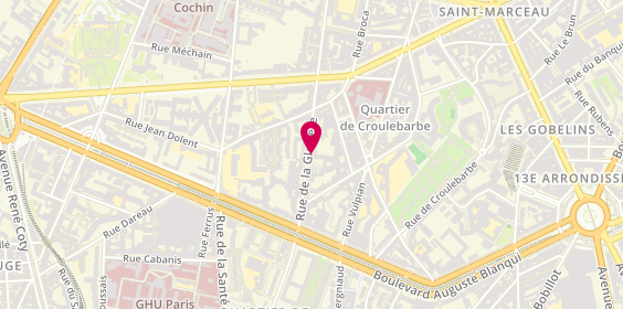 Plan de Il Campiello, 39 Rue de la Glacière Interphone 15, 75013 Paris